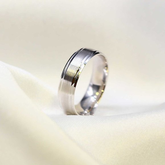 10 K Gold wedding Band 6mm , white gold, yellow gold, rose gold, engagement - Picture 4 of 4